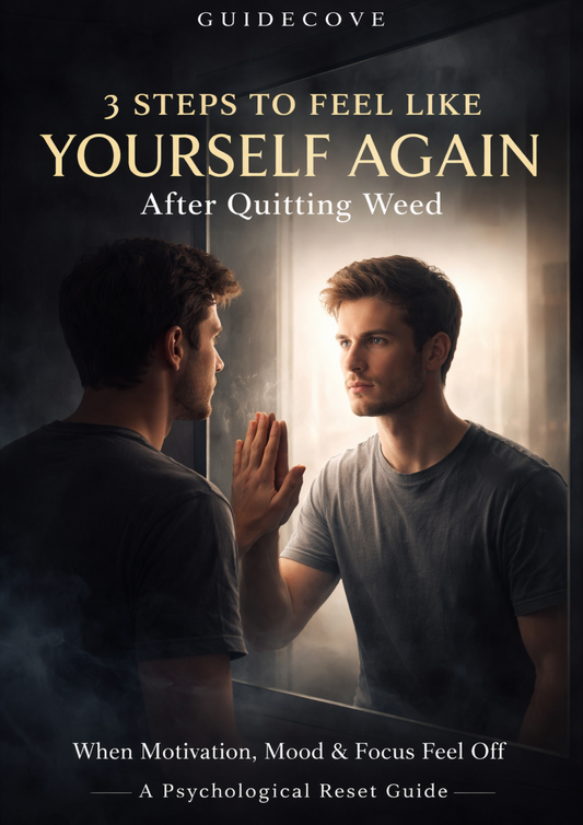 ( Free Guide ) 3 steps to feel like yourself again after quitting weed